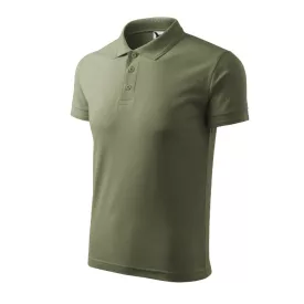 mlf_2030919 Pique Polo galléros póló férfi khaki 4XL