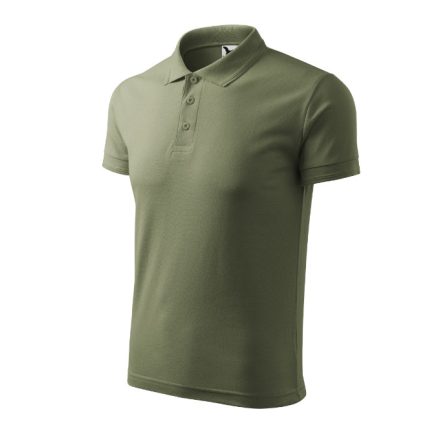 mlf_2030919 Pique Polo galléros póló férfi khaki 4XL