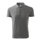 mlf_2031219 Pique Polo galléros póló férfi sötétszürke melírozott 4XL