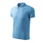 mlf_2031418 Pique Polo galléros póló férfi azúrkék 3XL