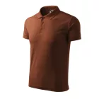 mlf_2033818 Pique Polo galléros póló férfi csokoládébarna 3XL