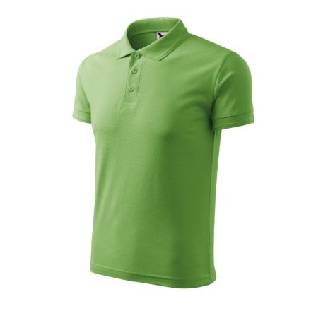 mlf_2033918 Pique Polo galléros póló férfi borsózöld 3XL