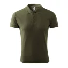 mlf_2036913 Pique Polo galléros póló férfi military S