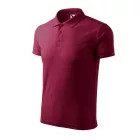 mlf_2038615 Pique Polo galléros póló férfi garnet L