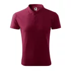 mlf_2038615 Pique Polo galléros póló férfi garnet L