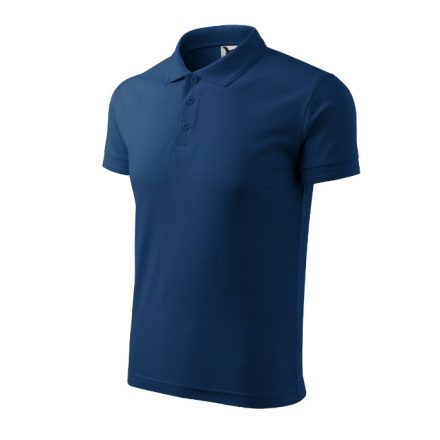 mlf_2038716 Pique Polo galléros póló férfi éjkék XL
