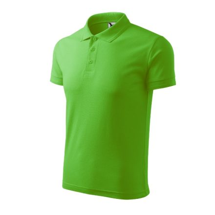 mlf_2039216 Pique Polo galléros póló férfi almazöld XL