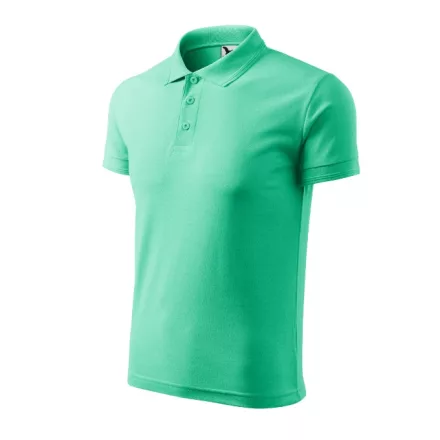 mlf_2039518 Pique Polo galléros póló férfi menta 3XL
