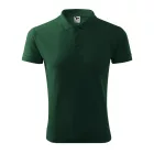 mlf_203D314 Pique Polo galléros póló férfi dark green M