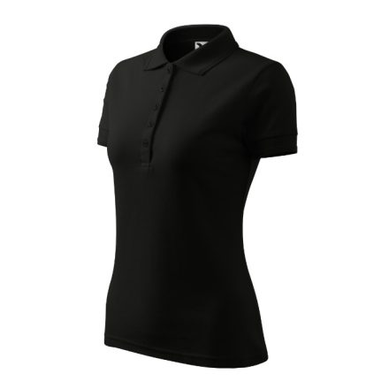 mlf_2100118 Pique Polo galléros póló női fekete 3XL