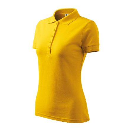 mlf_2100417 Pique Polo galléros póló női sárga 2XL
