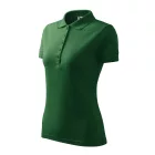 mlf_2100616 Pique Polo galléros póló női üvegzöld XL