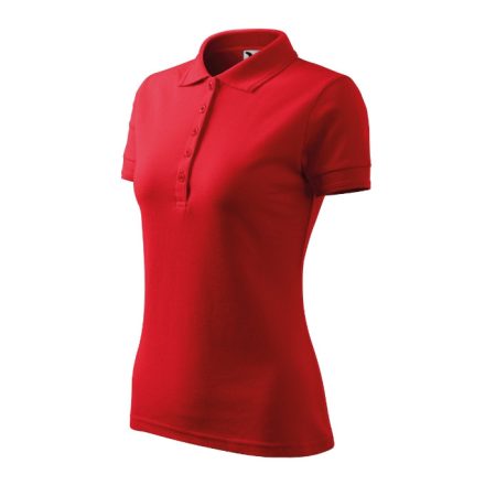 mlf_2100718 Pique Polo galléros póló női piros 3XL
