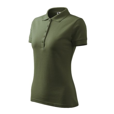 mlf_2100912 Pique Polo galléros póló női khaki XS