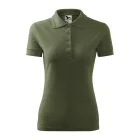 mlf_2100914 Pique Polo galléros póló női khaki M