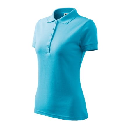 mlf_2104412 Pique Polo galléros póló női türkiz XS