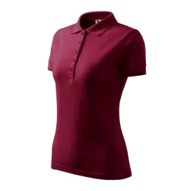 mlf_2108612 Pique Polo galléros póló női garnet XS