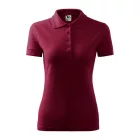 mlf_2108612 Pique Polo galléros póló női garnet XS