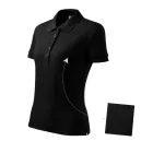 mlf_2130117 Cotton galléros póló női fekete 2XL