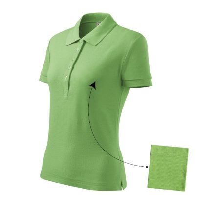 mlf_2133916 Cotton galléros póló női borsózöld XL