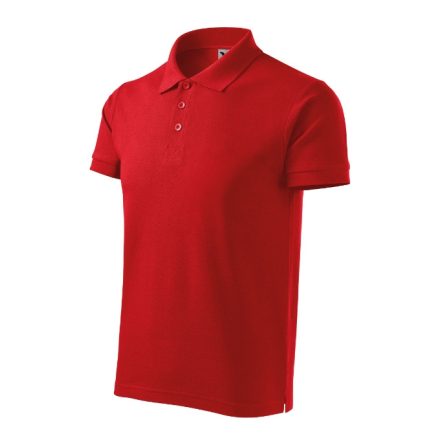 mlf_2150718 Cotton Heavy galléros póló férfi piros 3XL