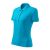 mlf_2164415 Cotton Heavy galléros póló női türkiz L