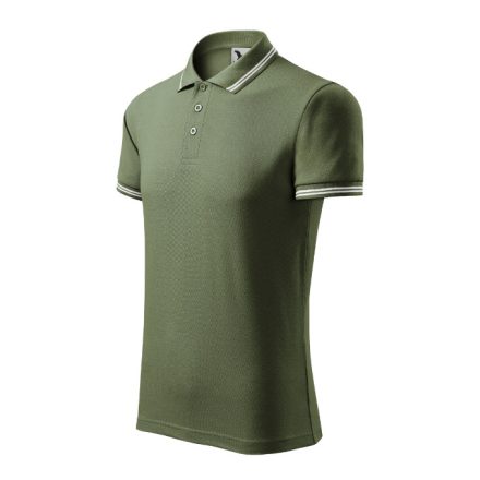 mlf_2190913 Urban galléros póló férfi khaki S