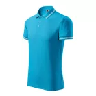 mlf_2194414 Urban galléros póló férfi türkiz M