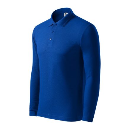 mlf_2210518 Pique Polo LS galléros póló férfi királykék 3XL