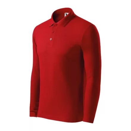 mlf_2210716 Pique Polo LS galléros póló férfi piros XL