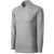 mlf_2211216 Pique Polo LS galléros póló férfi sötétszürke melírozott XL