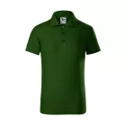 mlf_2220607 Pique Polo galléros póló gyerek üvegzöld 158 cm/12 éves