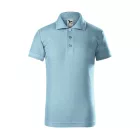 mlf_2221508 Pique Polo galléros póló gyerek égszínkék 110 cm/4 éves