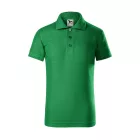mlf_2221607 Pique Polo galléros póló gyerek fűzöld 158 cm/12 éves