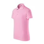 mlf_2223010 Pique Polo galléros póló gyerek rózsaszín 134 cm/8 éves