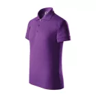 mlf_2226407 Pique Polo galléros póló gyerek lila 158 cm/12 éves