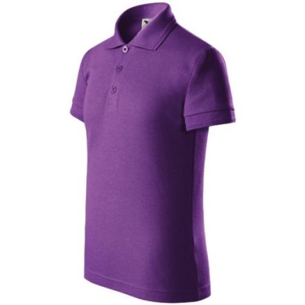 mlf_2226407 Pique Polo galléros póló gyerek lila 158 cm/12 éves
