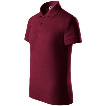 mlf_2228607 Pique Polo galléros póló gyerek garnet 158 cm/12 éves