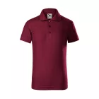 mlf_2228607 Pique Polo galléros póló gyerek garnet 158 cm/12 éves