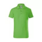mlf_2229211 Pique Polo galléros póló gyerek almazöld 146 cm/10 éves