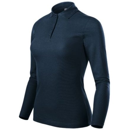 mlf_2310212 Pique Polo LS galléros póló női tengerészkék XS