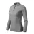 mlf_2311217 Pique Polo LS galléros póló női sötétszürke melírozott 2XL
