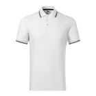 mlf_2320017 Focus galléros póló férfi fehér 2XL