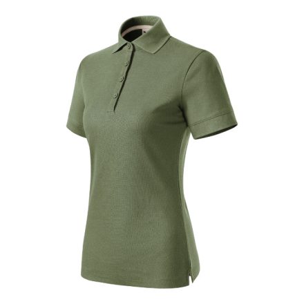 mlf_2350915 Prime (GOTS) galléros póló női khaki L