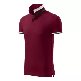 mlf_2568613 Collar Up galléros póló férfi garnet S