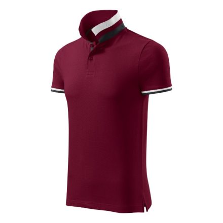 mlf_2568613 Collar Up galléros póló férfi garnet S