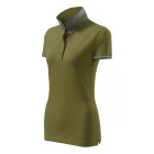 mlf_257A316 Collar Up galléros póló női avokádózöld XL