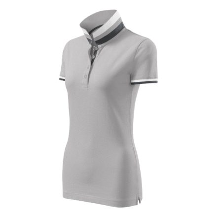 mlf_257A412 Collar Up galléros póló női ezüstszürke XS