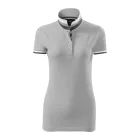 mlf_257A412 Collar Up galléros póló női ezüstszürke XS