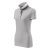 mlf_257A414 Collar Up galléros póló női ezüstszürke M